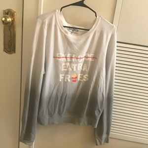 COPY - Wildfox Exercise Extra Fries Sweatshirt